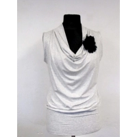 Tunika Alma XXL z lejącym dekoltem typu woda